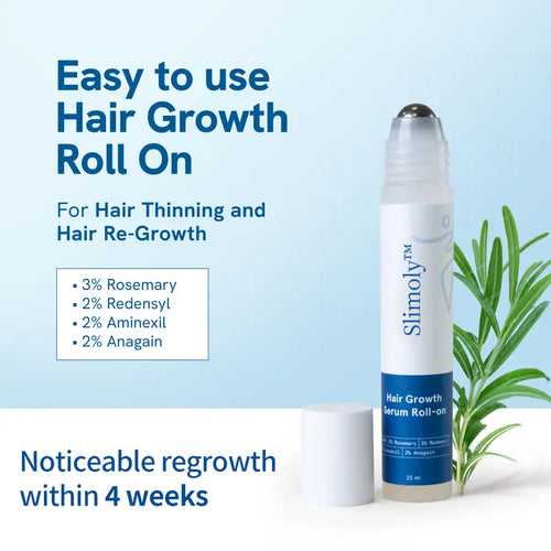 Slimoly™ Advanced Anti-Hair Loss Roll-On – See hair growth in 4 weeks