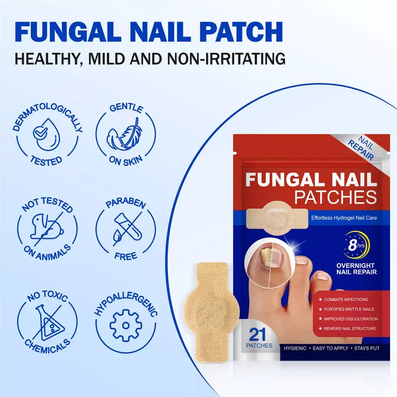 Up to 65% OFF!🔥Nail Health Care Patches – Repair and Strengthen Weak Nails