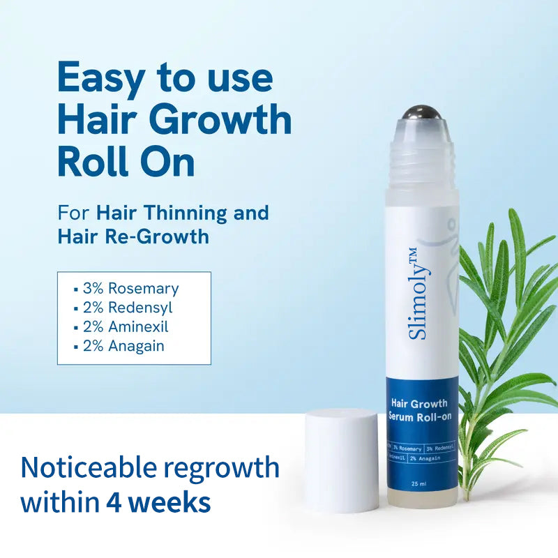 Slimoly™ Advanced Anti-Hair Loss Roll-On – See hair growth in 4 weeks